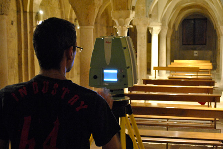 Laser scanner 3D Leica